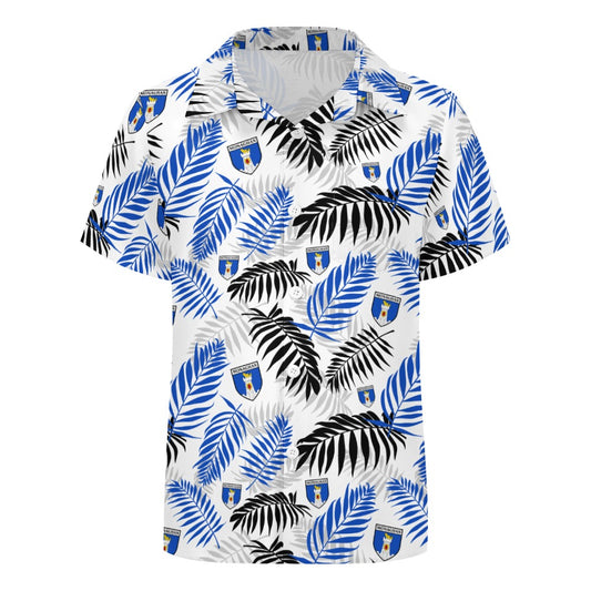 County Monaghan Hawaiian Button Up Shirt - Kids