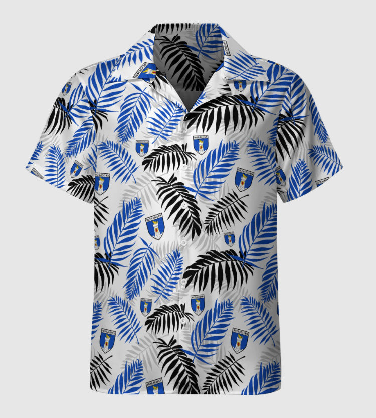 County Monaghan Hawaiian Button Up Shirt - Kids