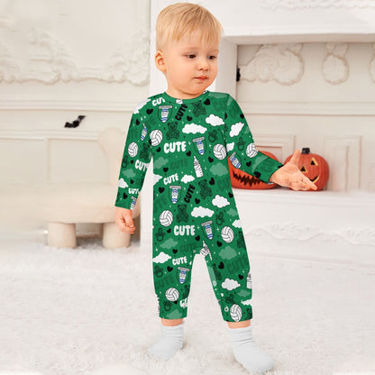 County Fermanagh Cute Baby Sleepsuit
