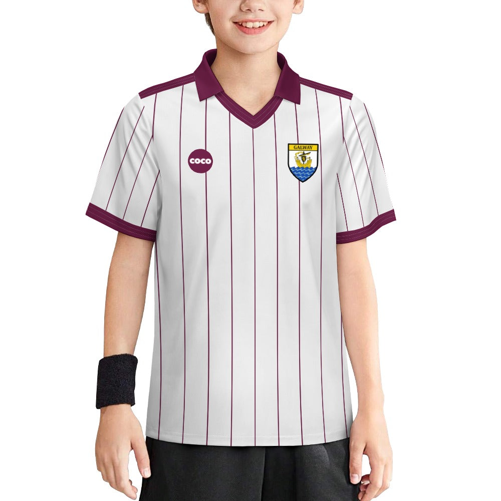 County Galway Retro Jersey Away Edition - Kids