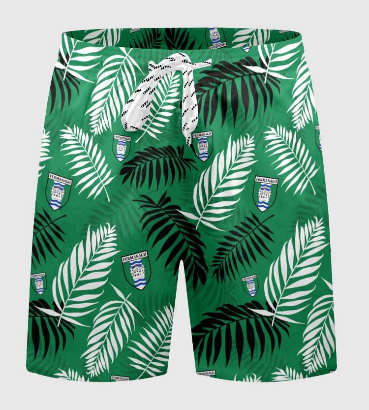 County Fermanagh Hawaiian Beach Shorts