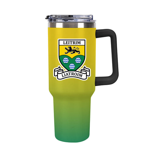 County Leitrim Classic Crest 40oz Travel Mug