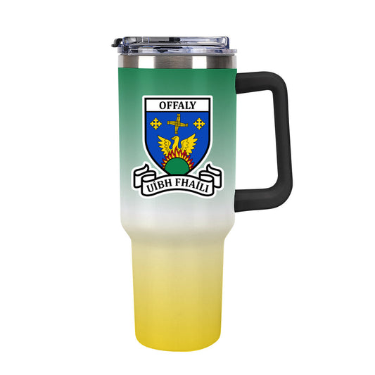 County Offaly Classic Crest 40oz Travel Mug