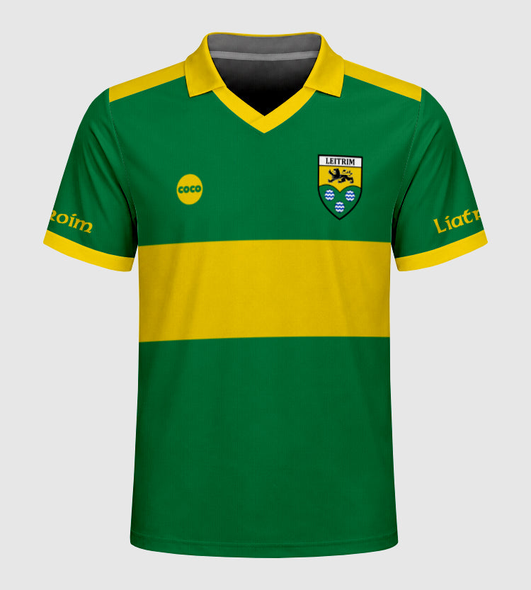 County Leitrim Retro Jersey Home - Kids