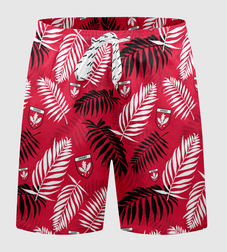County Derry Hawaiian Beach Shorts