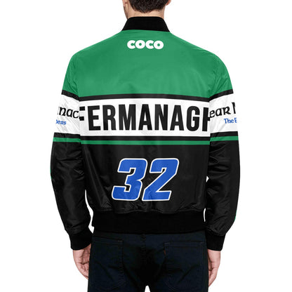 County Fermanagh Vintage Quilted Bomber Jacket