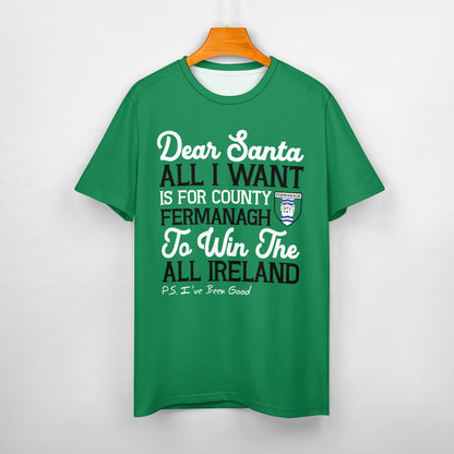 County Fermanagh Dear Santa T-Shirt