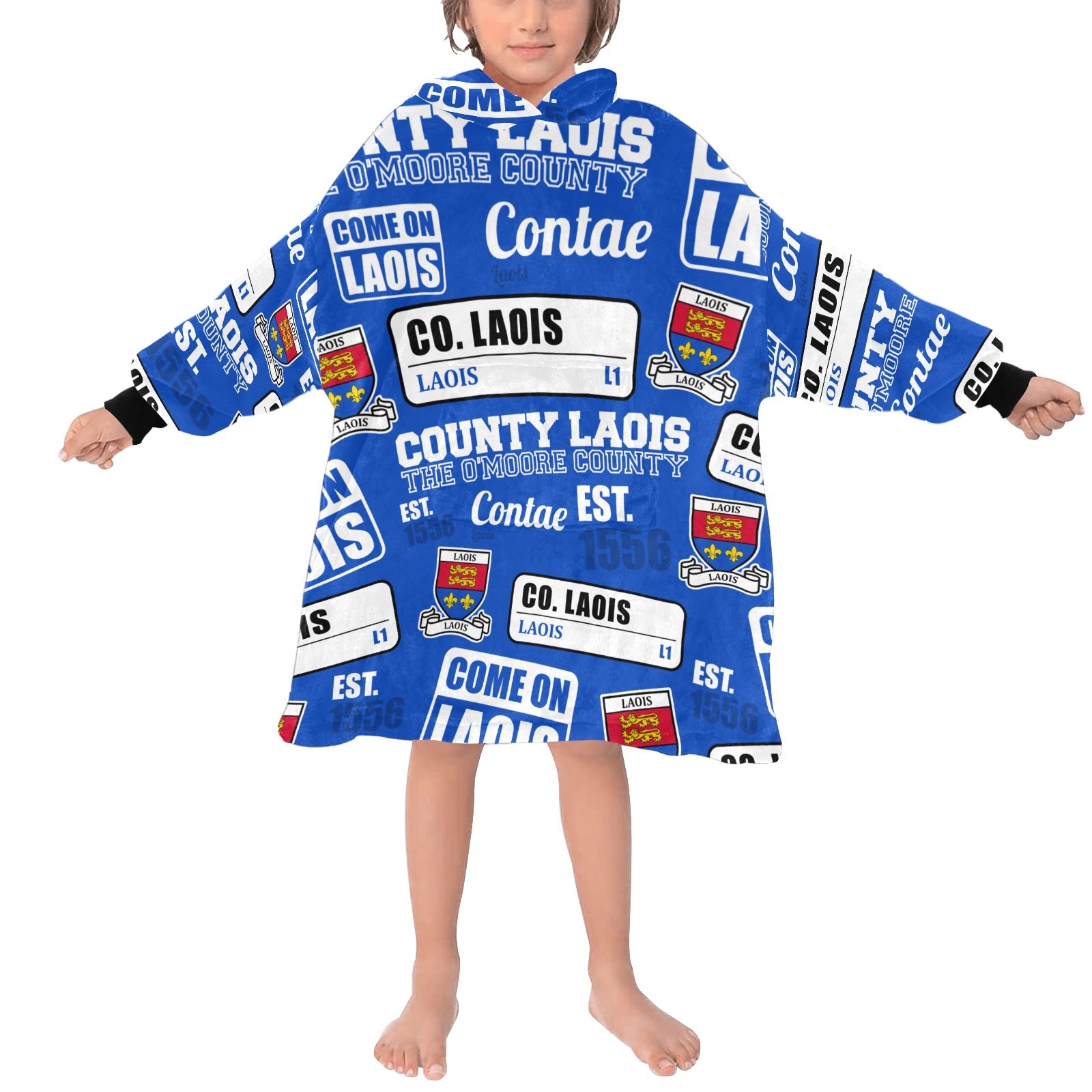 County Laois Ultimate Snuddie - Kids