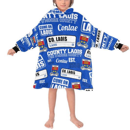 County Laois Ultimate Snuddie - Kids