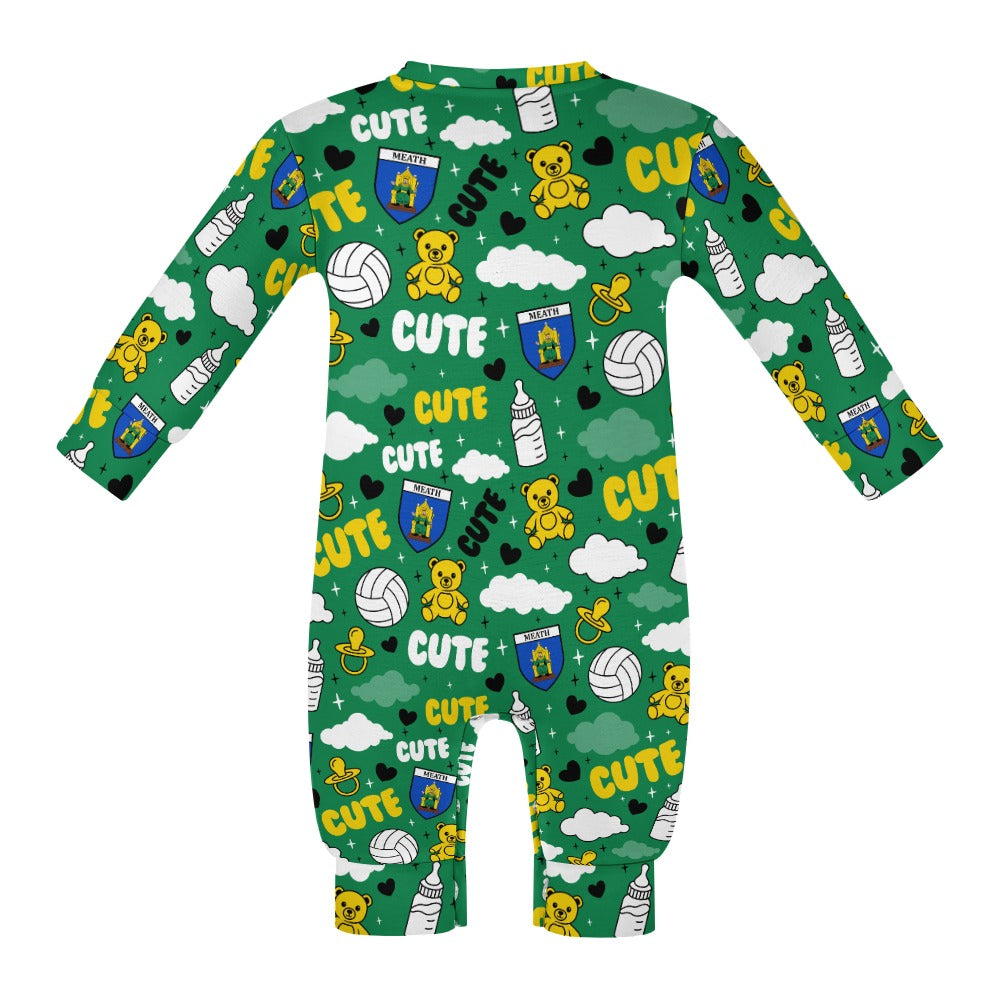County Meath Cute Baby Sleepsuit
