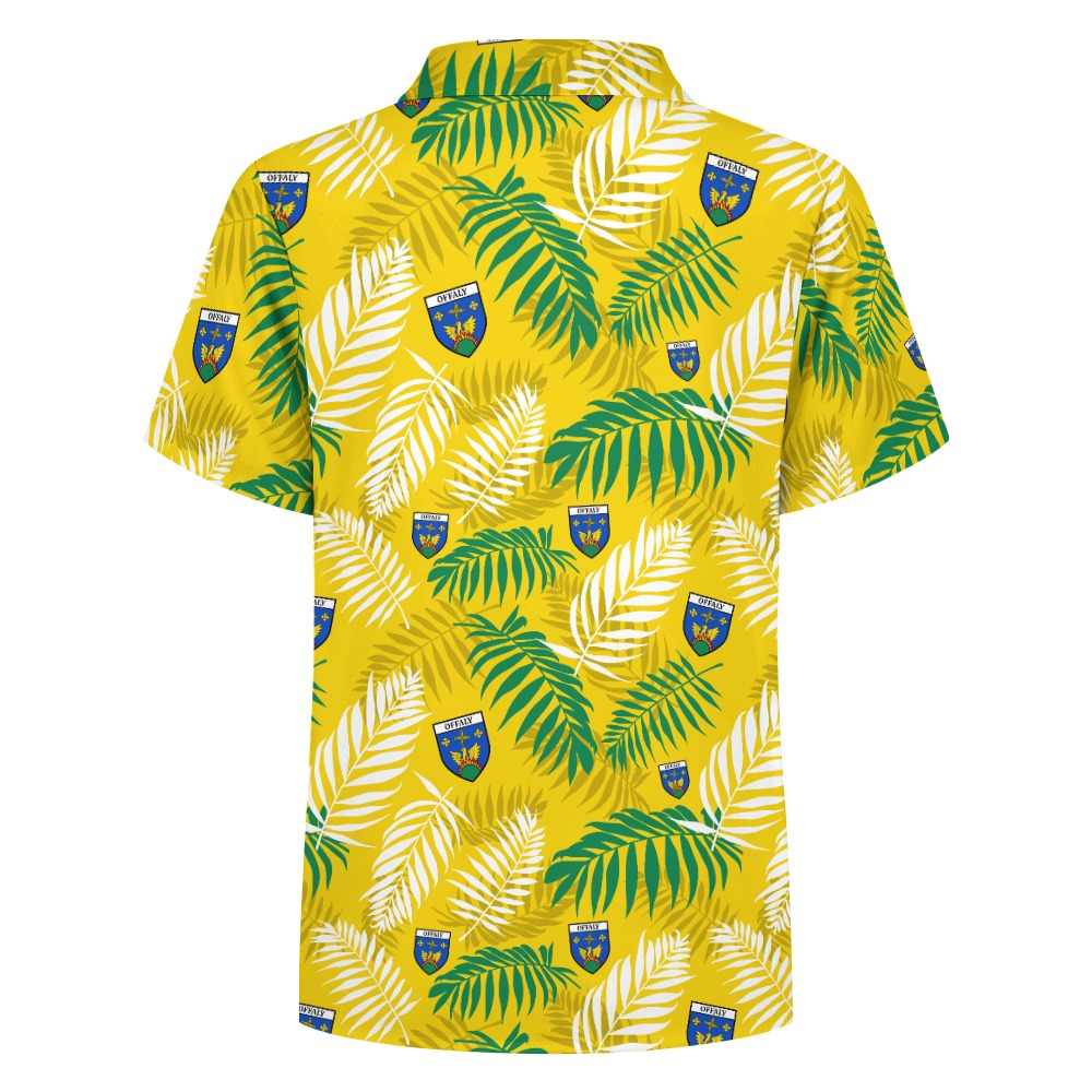 County Offaly Hawaiian Button Up Shirt - Kids
