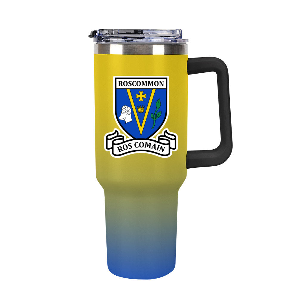 County Roscommon Classic Crest 40oz Travel Mug