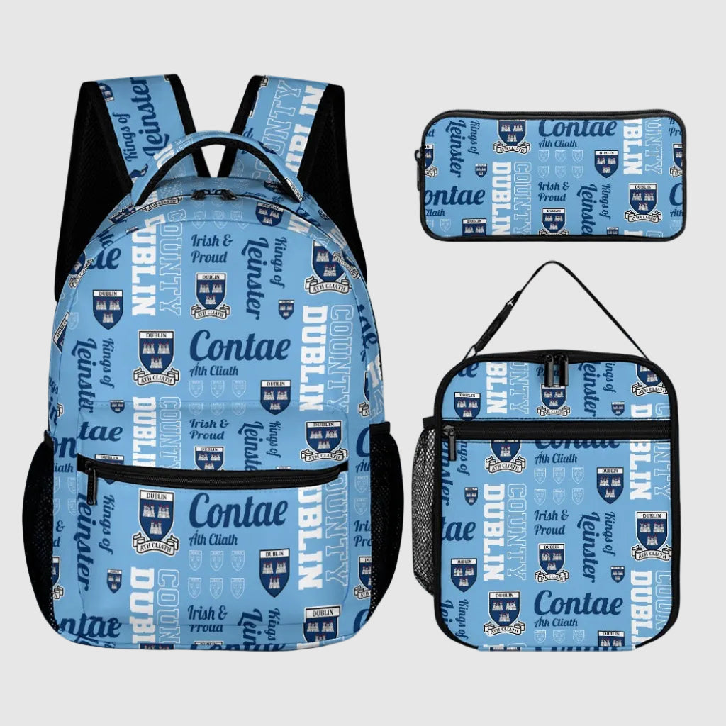 County Dublin Backpack, Lunch Bag & Pencil Case Set