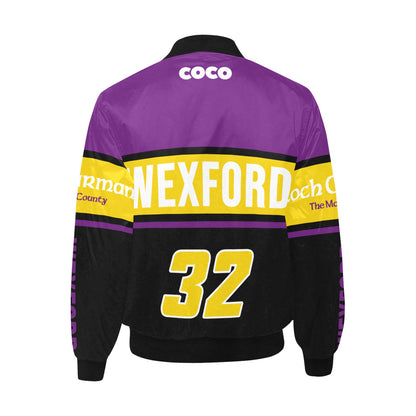 County Wexford Vintage Quilted Bomber Jacket