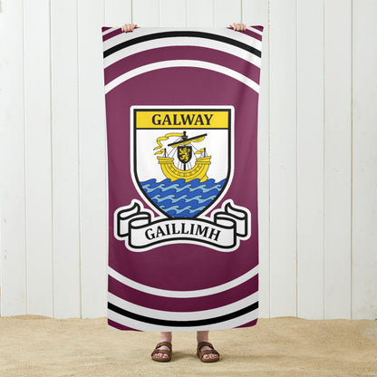 County Galway Pulse Beach Towel