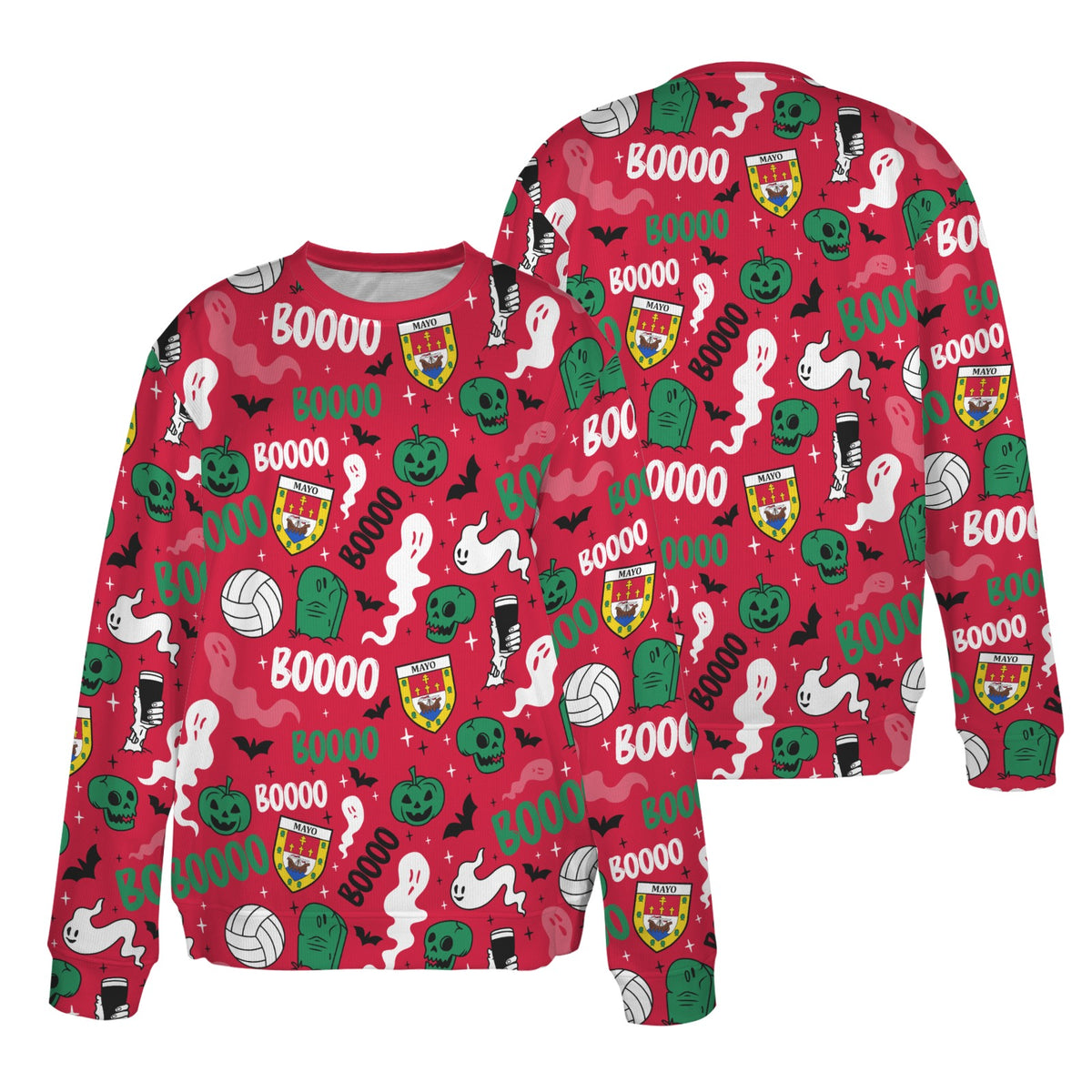 County Mayo Ghostly Halloween Sweater
