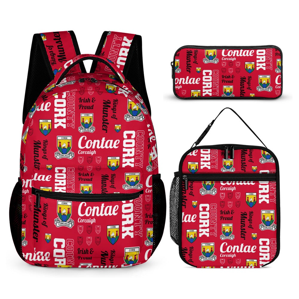 County Cork Backpack, Lunch Bag & Pencil Case Set
