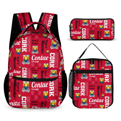 County Cork Backpack, Lunch Bag & Pencil Case Set