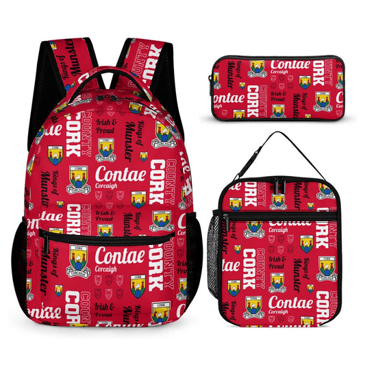 County Cork Backpack, Lunch Bag & Pencil Case Set