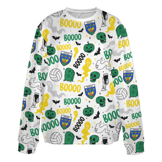 County Offaly Ghostly Halloween Sweater