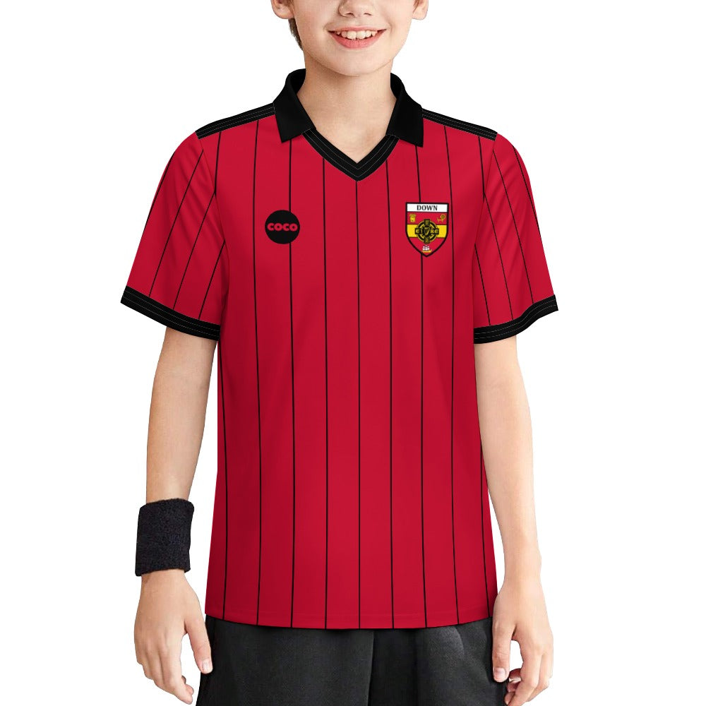 County Down Retro Jersey Home Edition - Kids