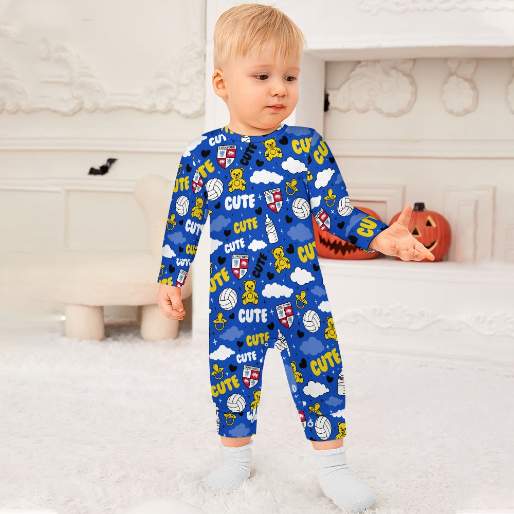 County Longford Cute Baby Sleepsuit