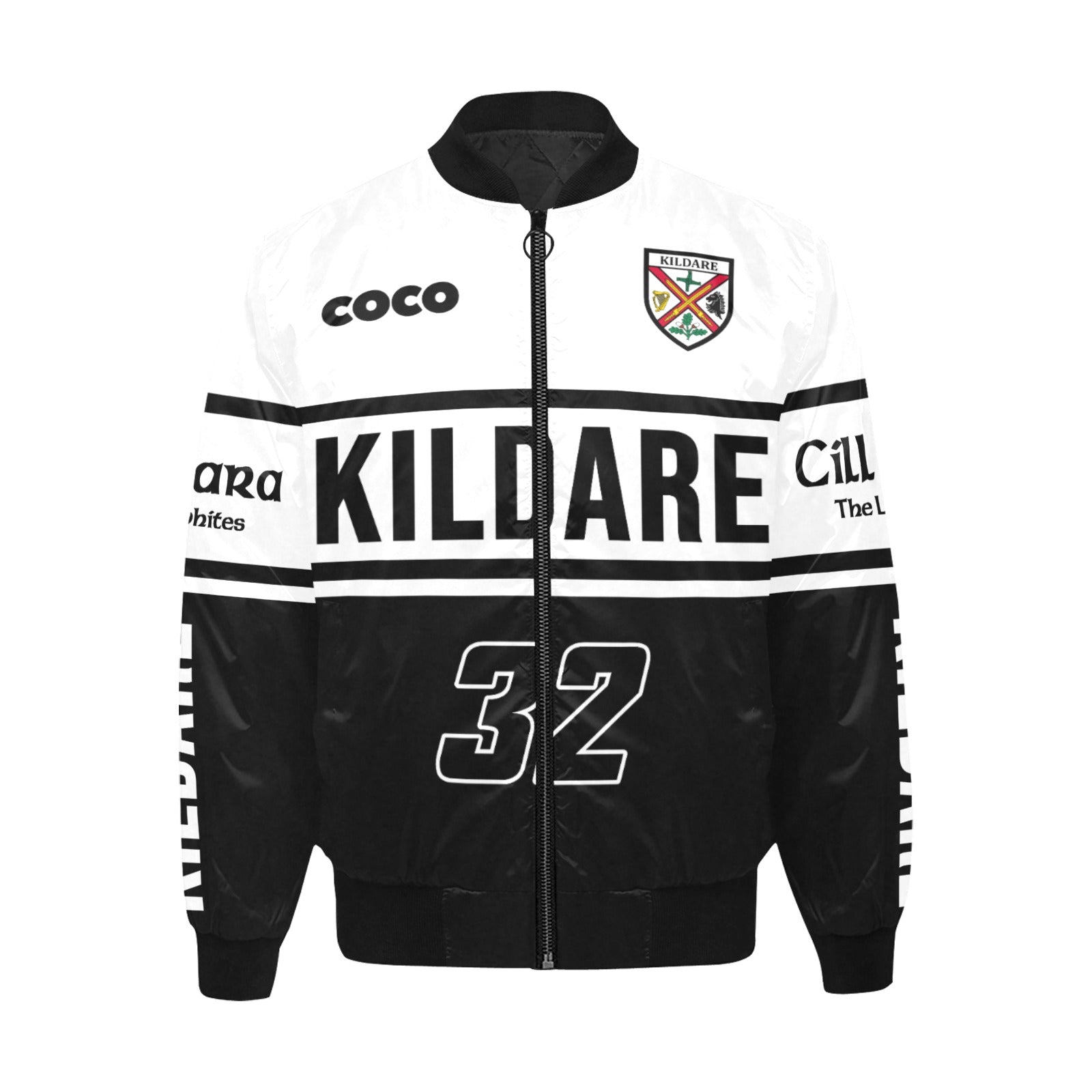 County Kildare Vintage Quilted Bomber Jacket 5XL