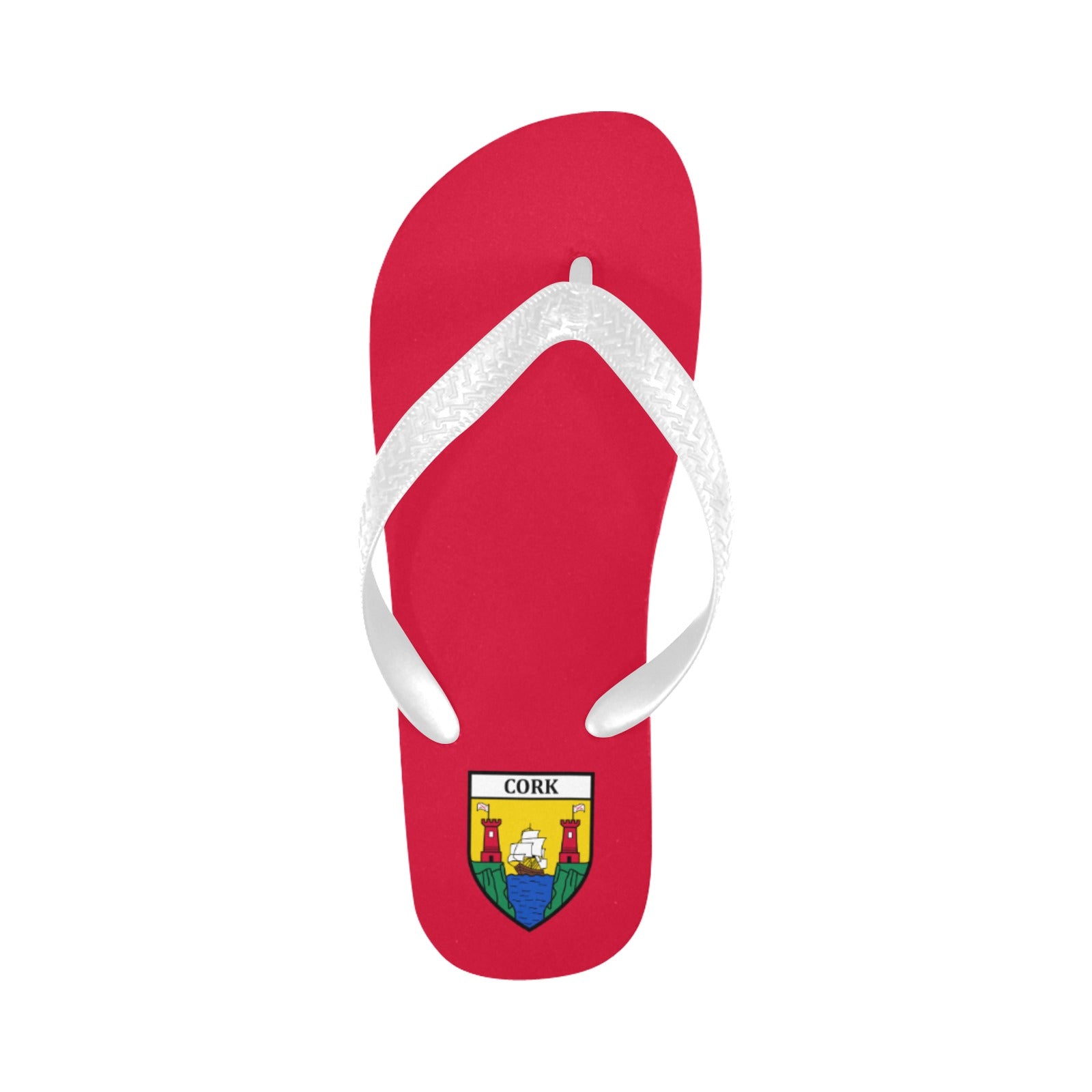 County Cork Classic Crest Flip Flops