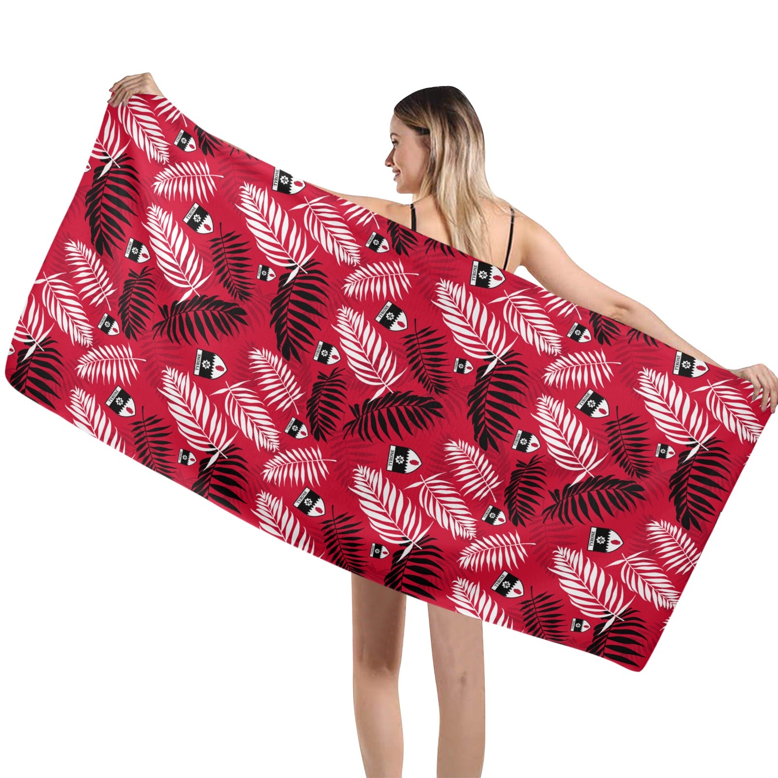 County Tyrone Hawaiian Beach Towel
