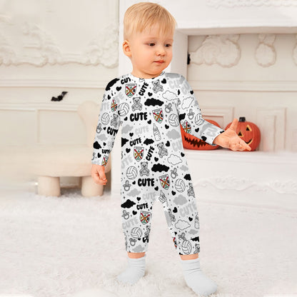 County Kildare Cute Baby Sleepsuit