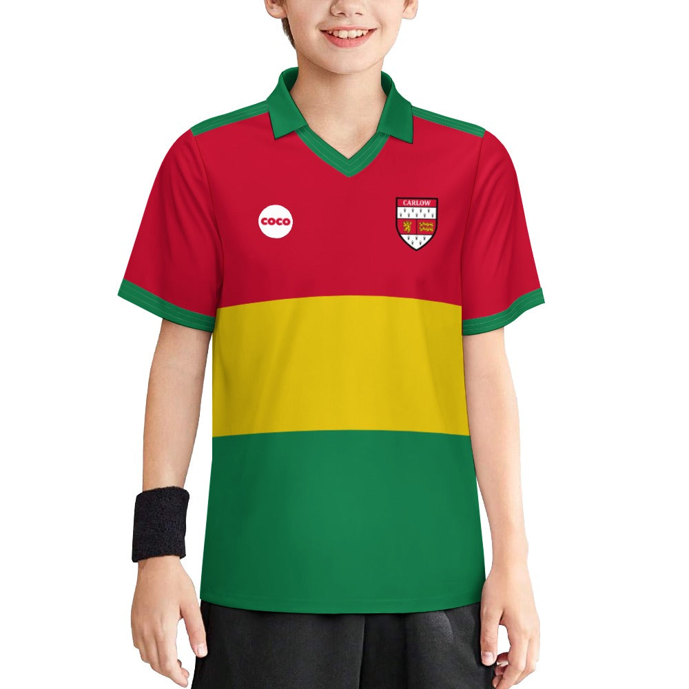 County Carlow Retro Jersey Home Edition - Kids