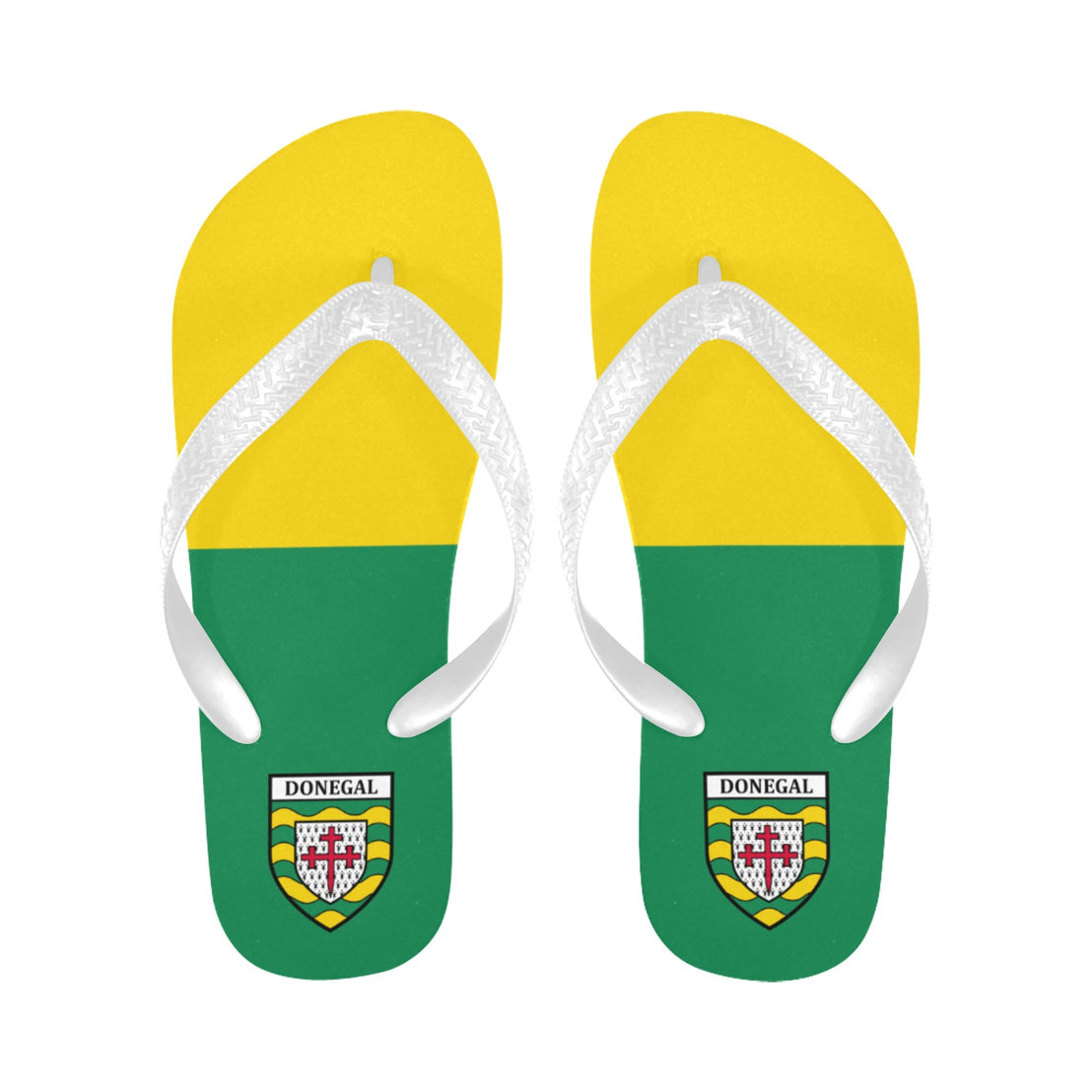 County Donegal Classic Crest Flip Flops