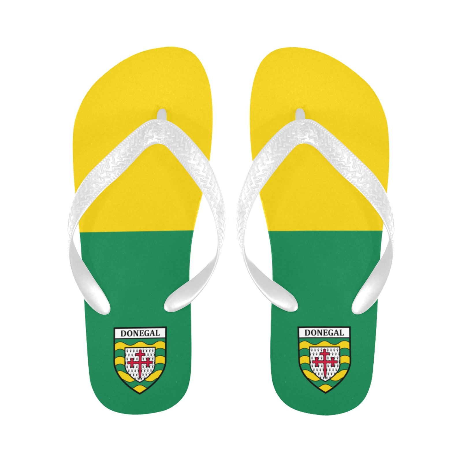 County Donegal Classic Crest Flip Flops