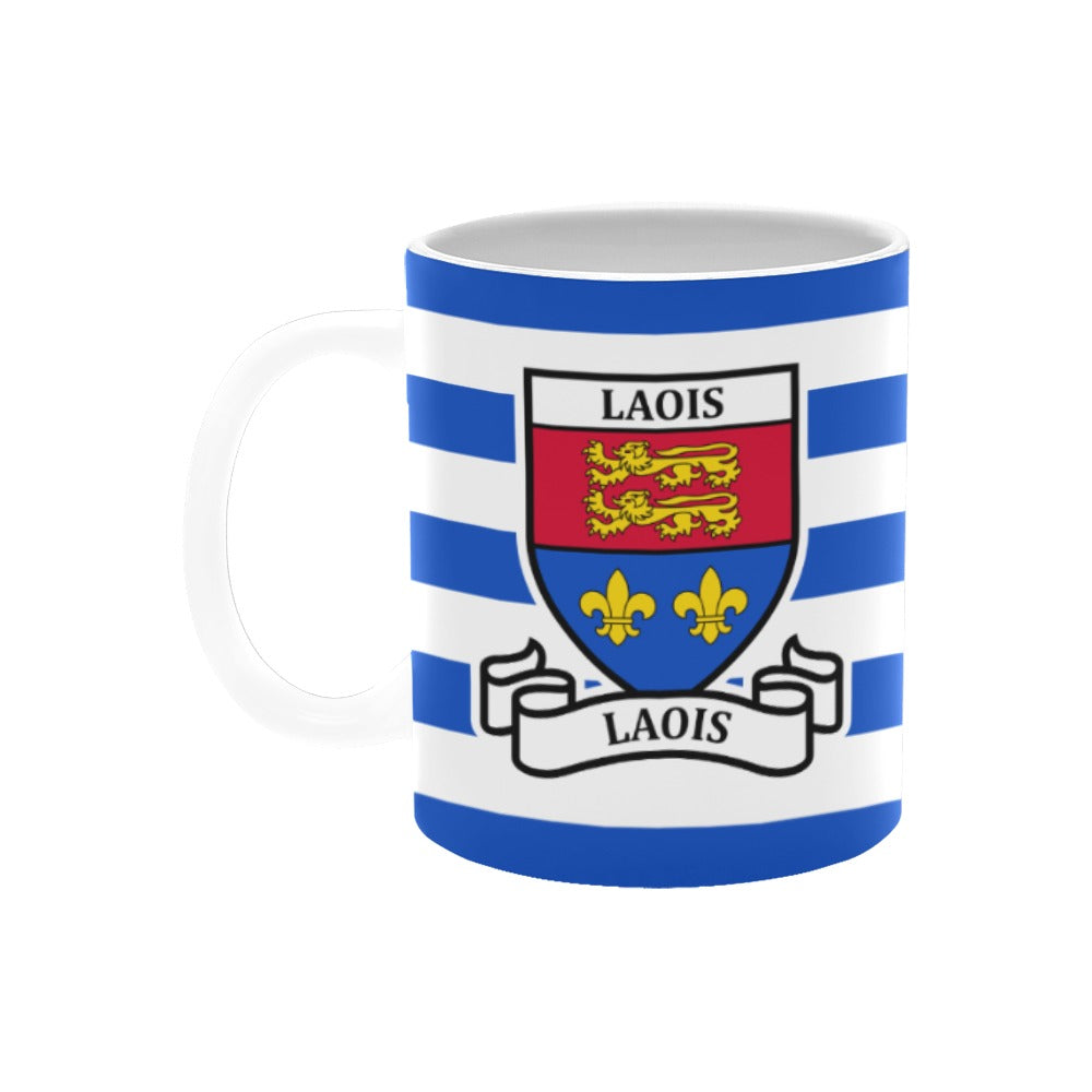 County Laois Retro Stripes Mug