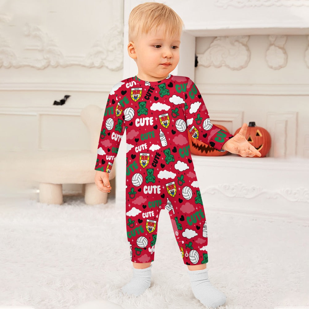 County Mayo Cute Baby Sleepsuit