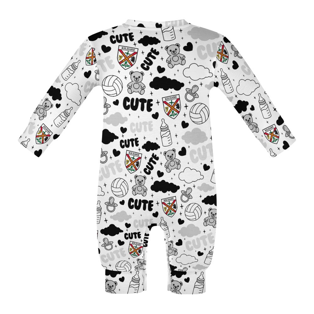 County Kildare Cute Baby Sleepsuit