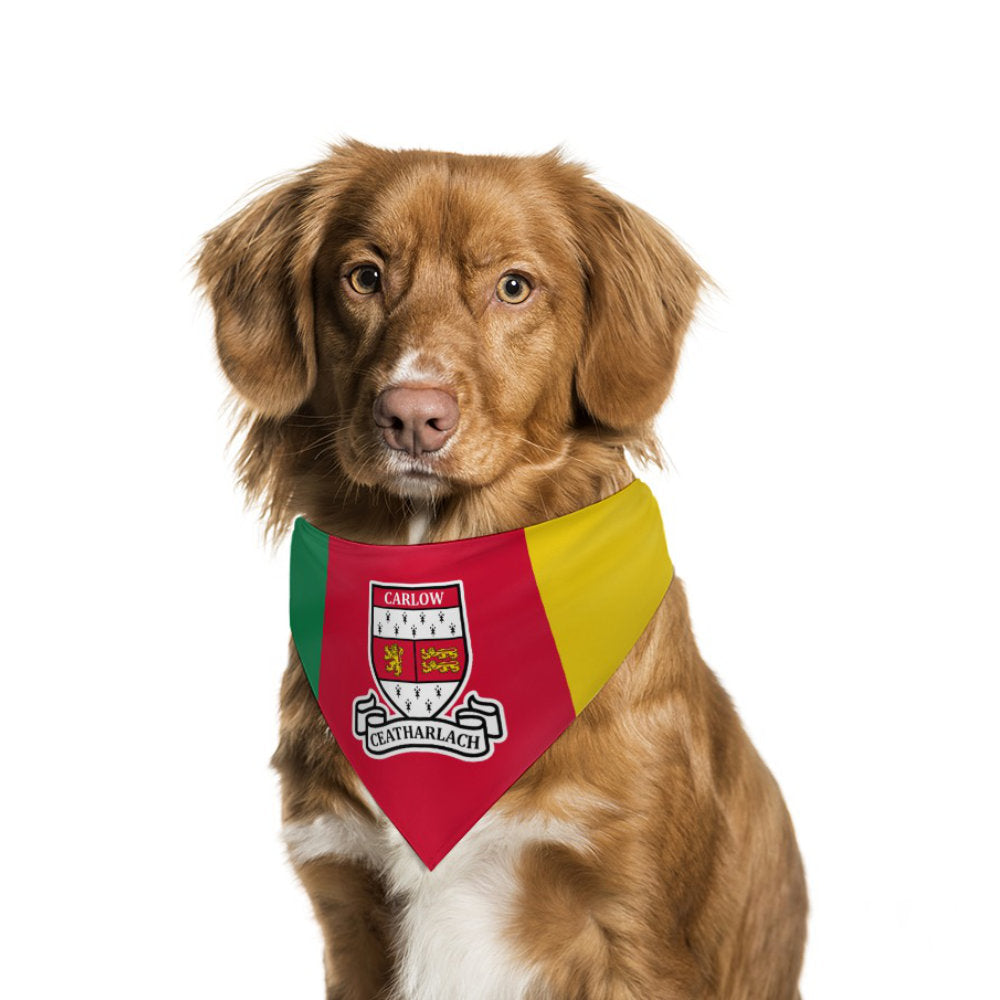 County Carlow Classic Crest Pet Bandana