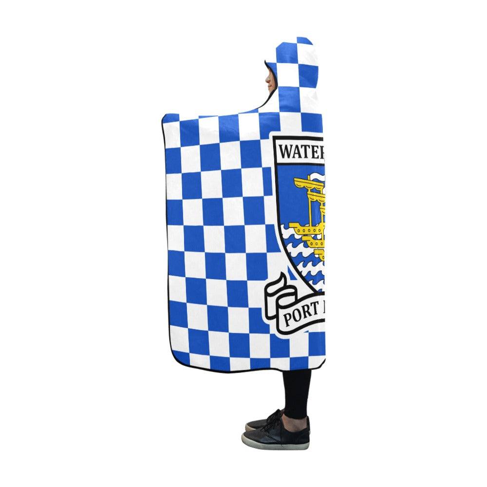 County Waterford Premium Chequered Hooded Blanket