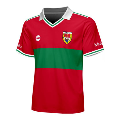 County Mayo Retro Jersey Away - Kids Age 9-10