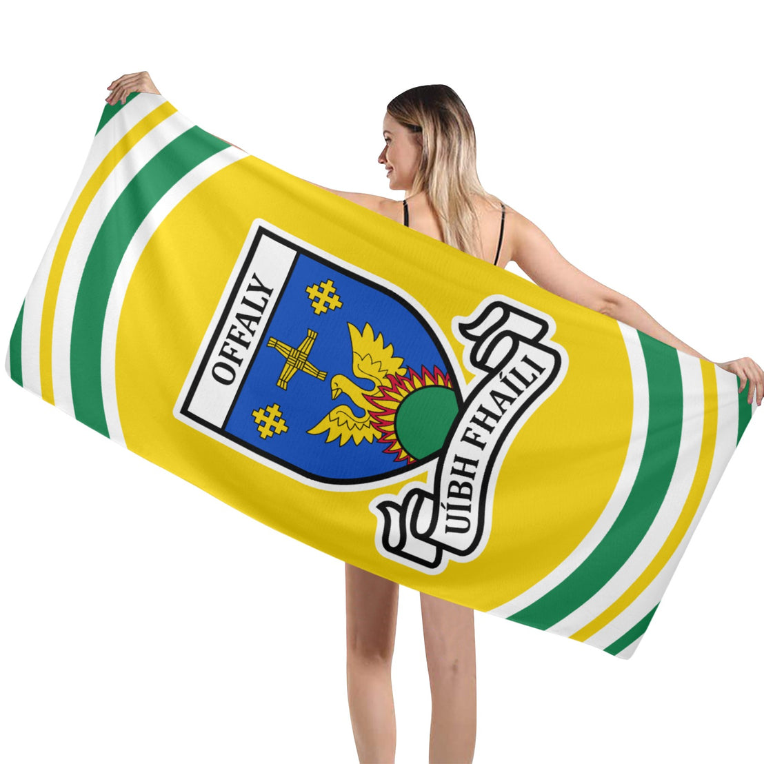 County Offaly Pulse Beach Towel