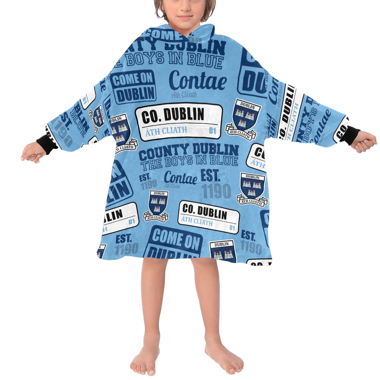 County Dublin Ultimate Snuddie - Kids
