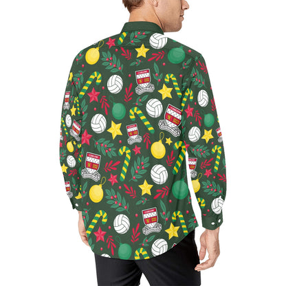 County Carlow Christmas Button Up Shirt