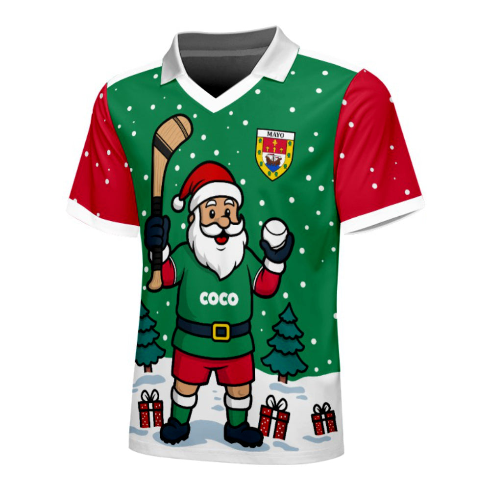County Mayo Christmas Jersey - Kids Hurling