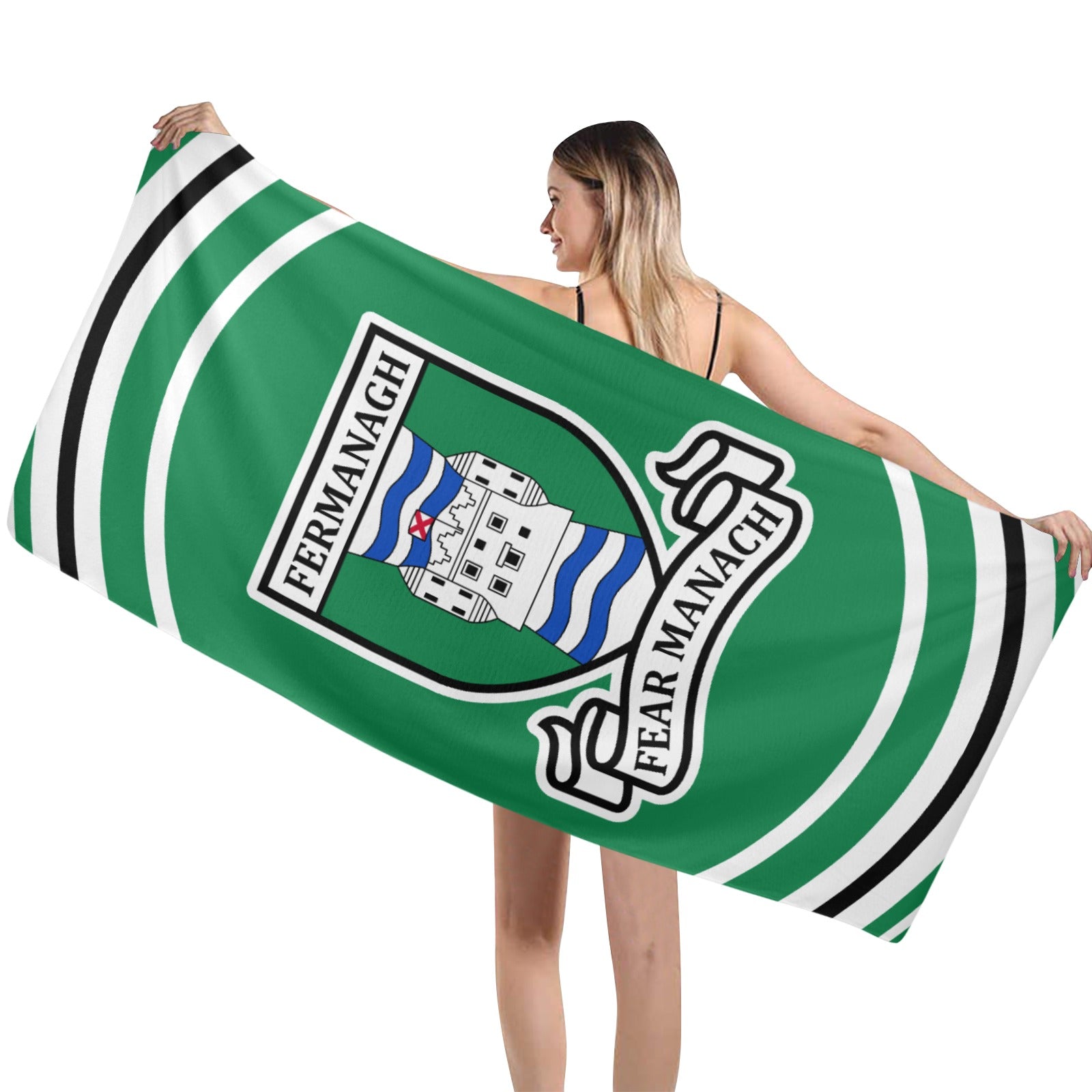 County Fermanagh Pulse Beach Towel