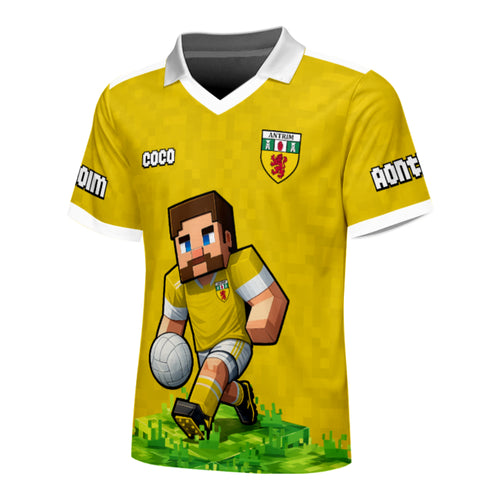 County Antrim Little Legends Jersey - Kids Football