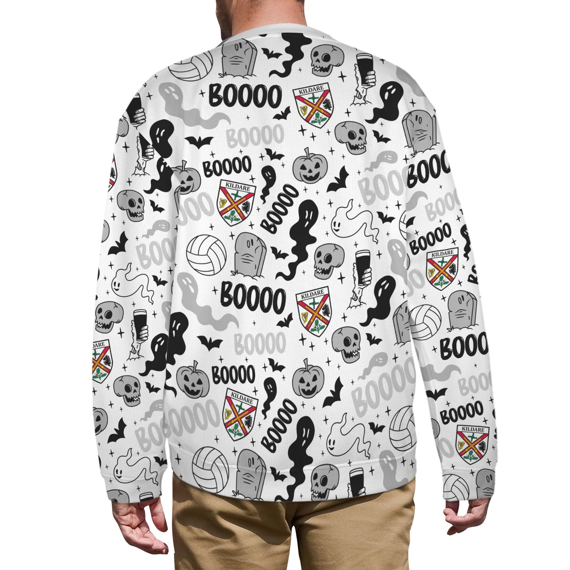 County Kildare Ghostly Halloween Sweater