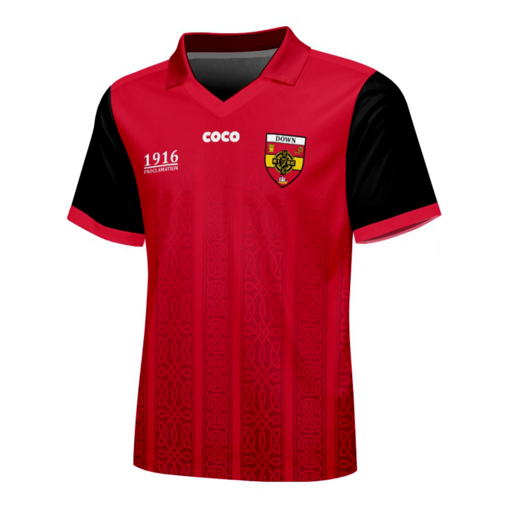 County Down 1916 Proclamation Jersey - Kids Age 9-10