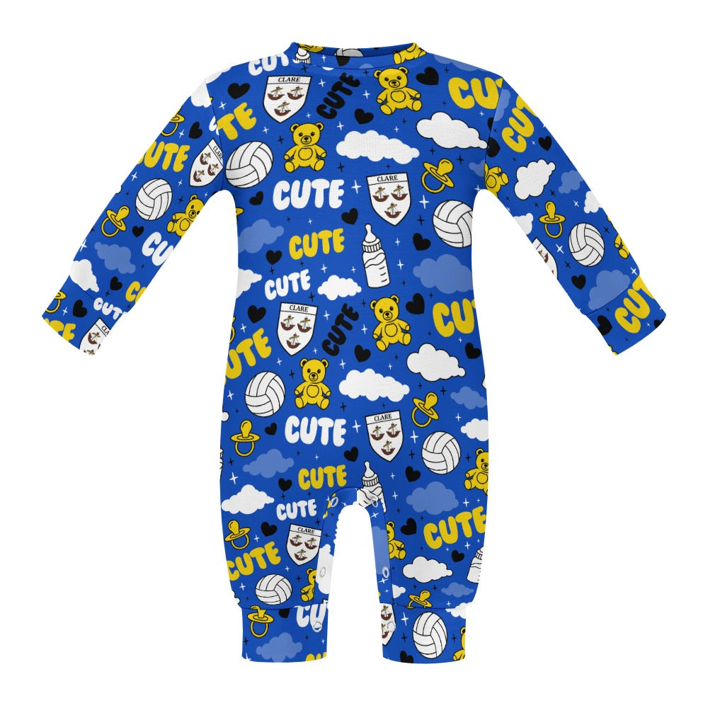 County Clare Cute Baby Sleepsuit