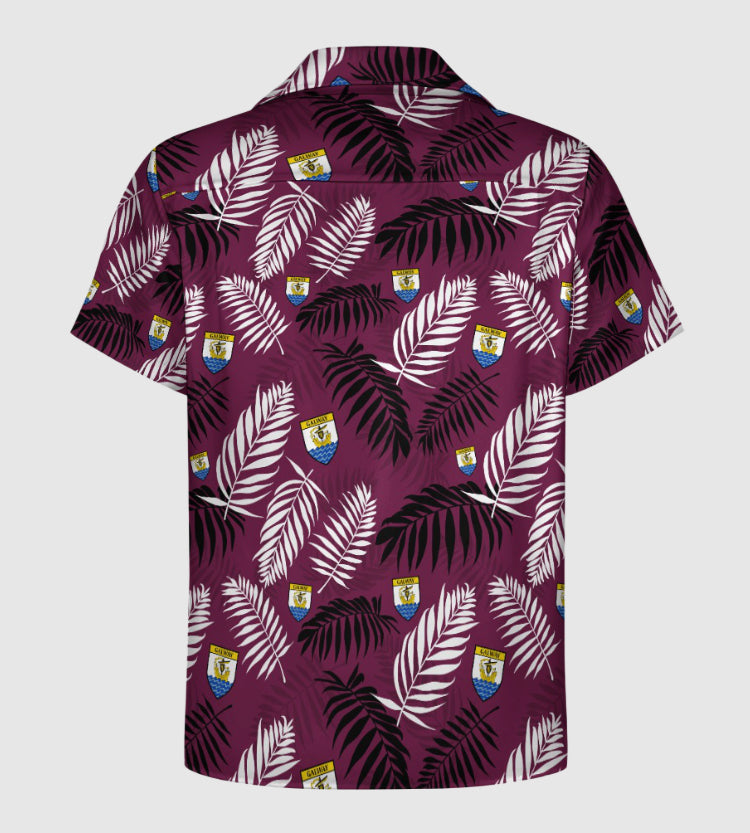 County Galway Hawaiian Button Up Shirt