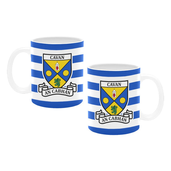 County Cavan Retro Stripes Mug